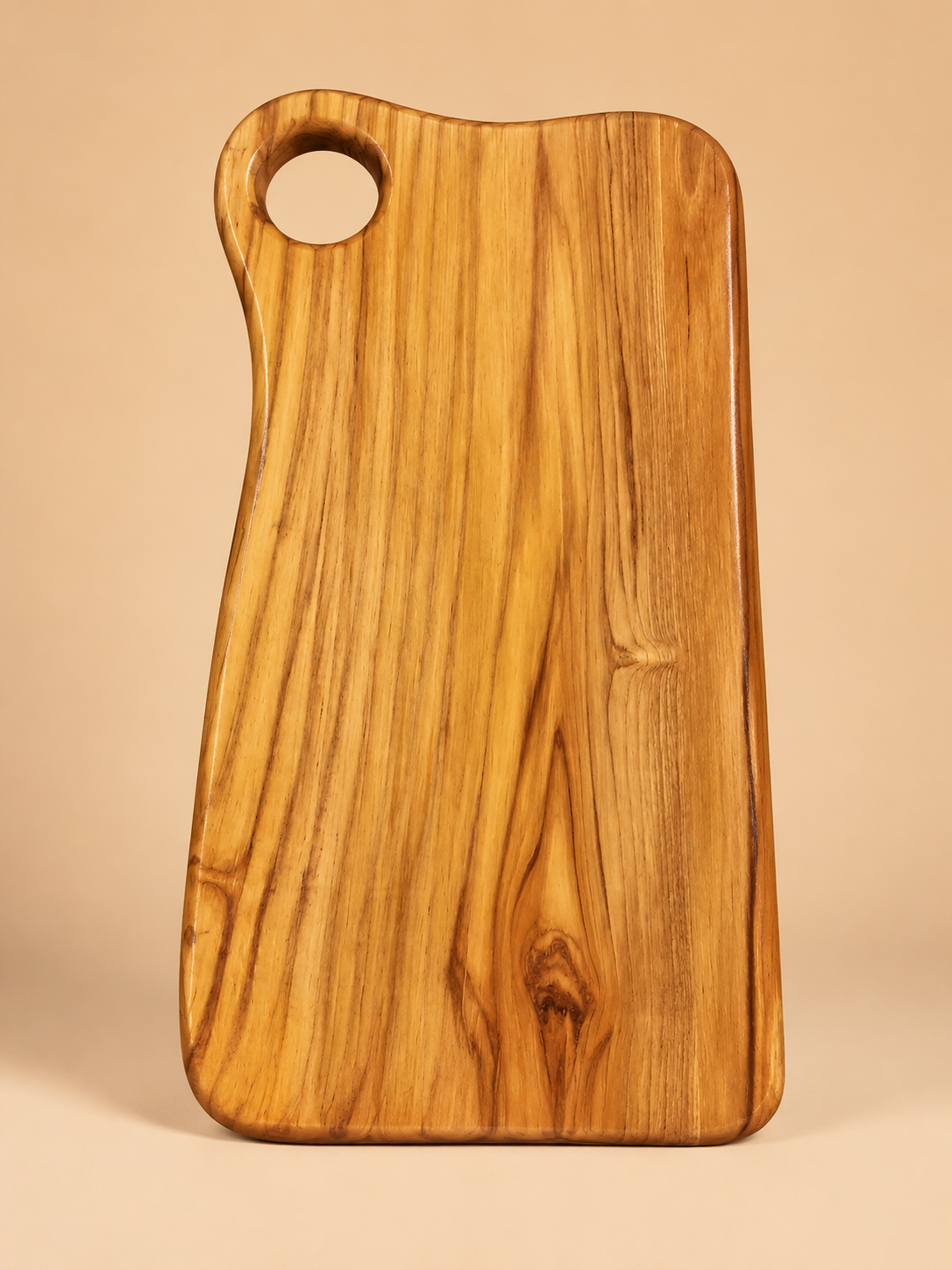 ChatGPT Image Sep 6, 2026, 01_09_38 AM Handmade Teak Wood Serving Board with Round Handle - Image 1
