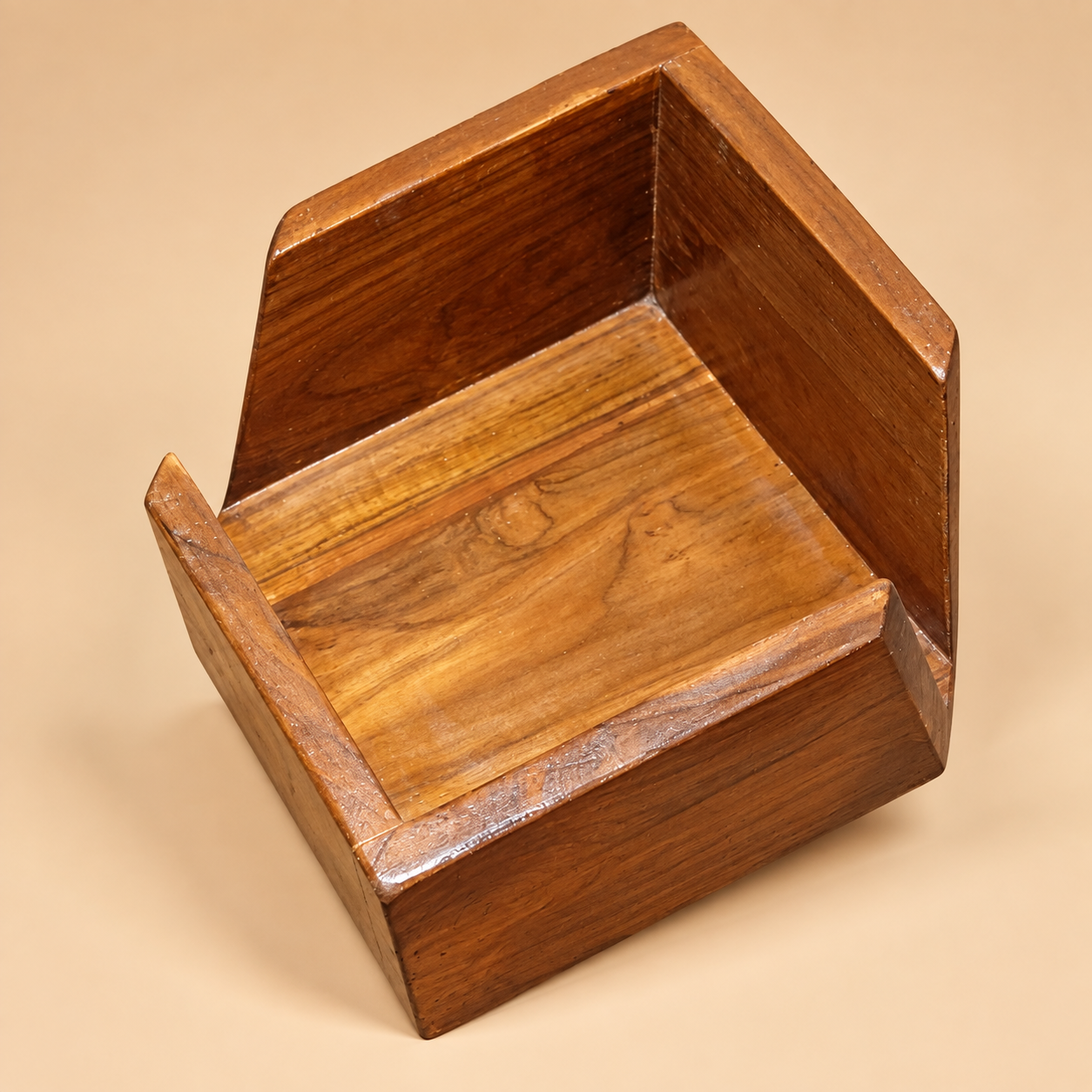 ChatGPT Image Sep 6, 2026, 01_12_09 AM Premium Teak Wood Square Storage Tray - Image 1