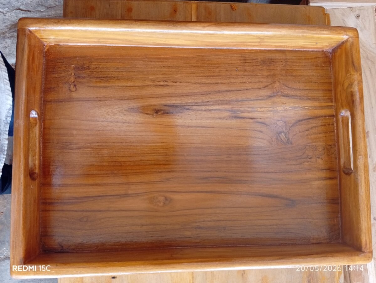 Premium Handmade Teak Wooden Serving & Cutting Board - Image 4