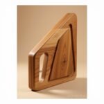 Handcrafted Teak Wooden Decorative Hanging Piece